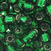 Rocalla Miyuki 8/0 16 - Green Silverline