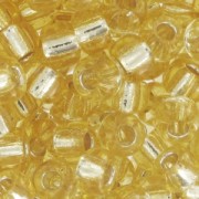 Rocalla Miyuki 8/0 2 - Light Topaz Silverline