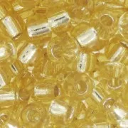 Rocalla Miyuki 8/0 2 - Light Topaz Silverline