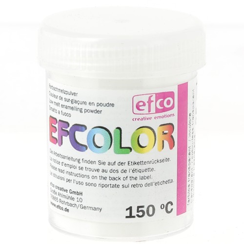 Efcolor Polvo sobreglaseado transparente x25ml