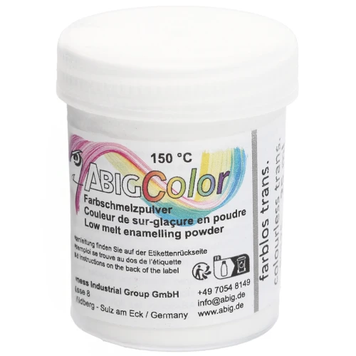 Polvo de esmalte transparente x25ml