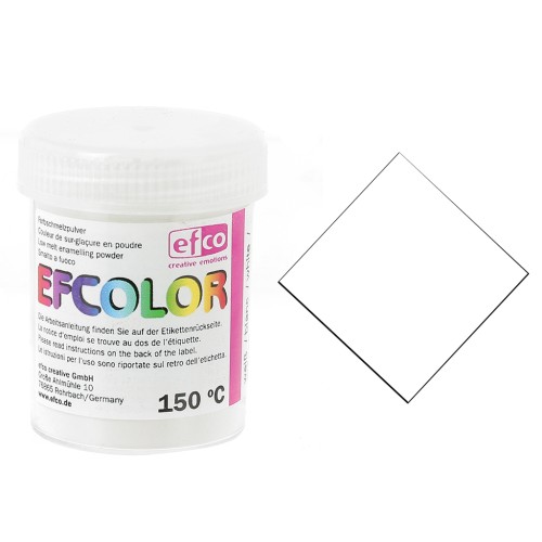 Efcolor Blanco polvo sobreglaseado x25ml