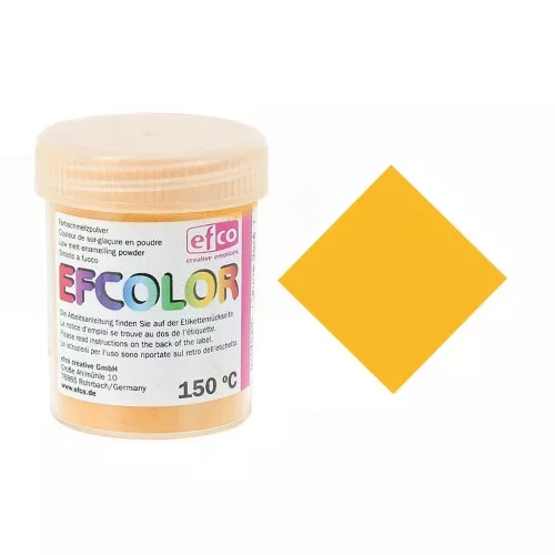 Efcolor Golden Yellow polvo para sobreglaseado x25ml