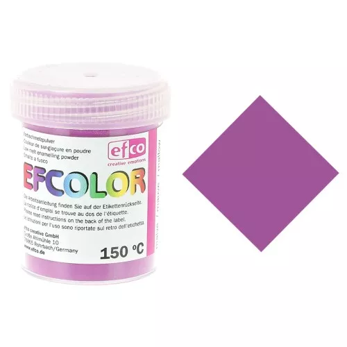 Efcolor Malva polvo para esmaltar x25ml