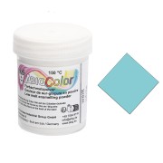 Polvo para sobrebarnizar turquesa claro x25ml