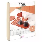 Kit de modelado Fimo - Set Home Deco Terracota x1