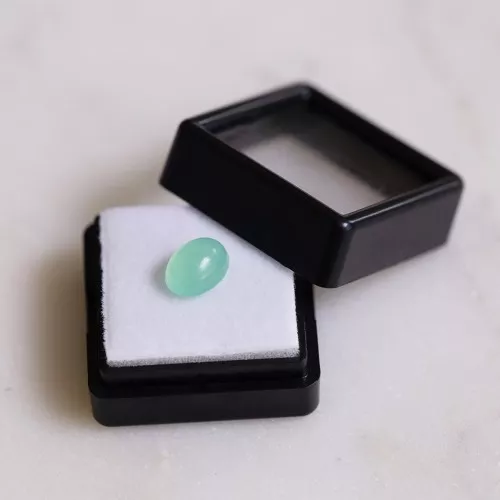 Crisoprasa oval 9.2x7.1 mm - 2.08 cts
