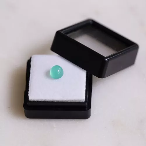 Crisoprasa redonda 5.8 mm - 1.13 cts