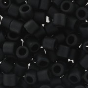 Miyuki Delica 8/0 DBL0310 - Black Mat x8g|raw }}