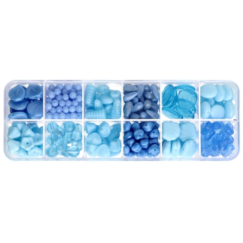 Juego de cuentas Preciosa Ornela - Aqua x200g
