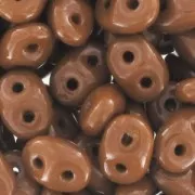 SuperDuo 2,5x5 mm Opaque Light Chocolate x10g