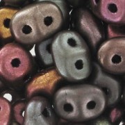 SuperDuo 2,5x5 mm Metallic Iris Satin x10g