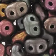 SuperDuo 2,5x5 mm Metallic Iris Satin x10g