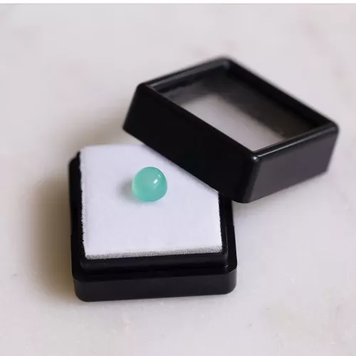 Crisoprasa redonda 6.2 mm - 1.40 cts