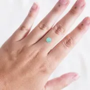 Crisoprasa redonda 6.2 mm - 1.40 cts