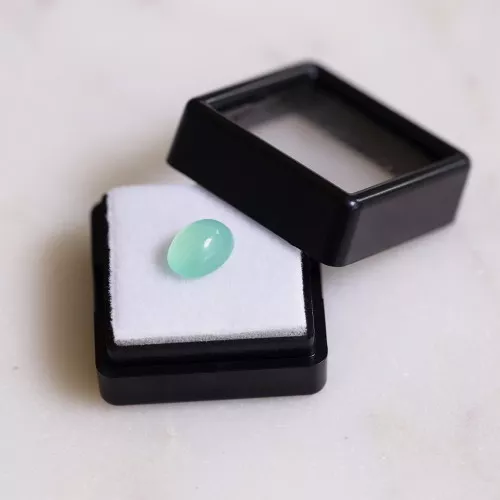 Crisoprasa oval 9.3x7 mm - 2.06 cts
