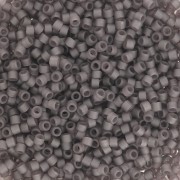 Miyuki Delica 11/0 DB2405 - Mat Transparent Dark Smoky Amethyst x8g