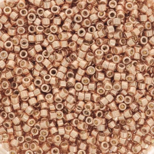 Miyuki Delica Duracoat 11/0 DB2518 - Glavanized Rose Gold x8g