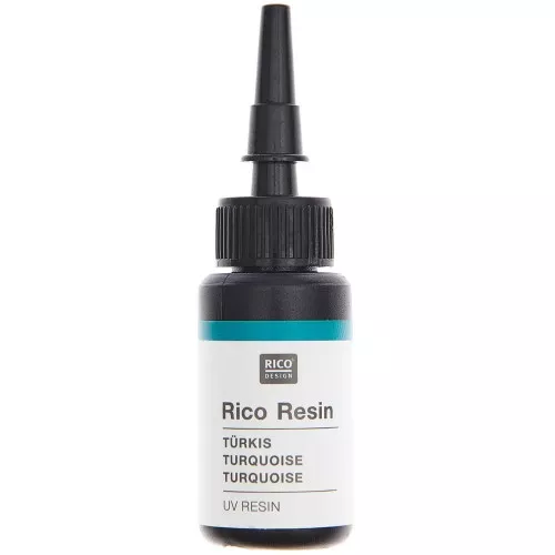 Resina de color UV - Rico Design - Turquesa x10ml