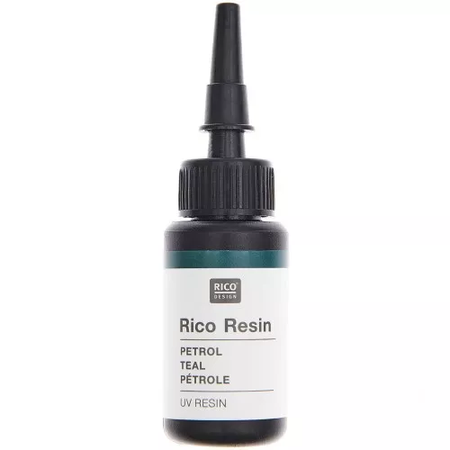 Resina de color UV - Rico Design - Petróleo x10ml