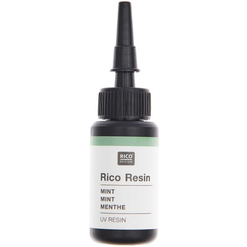 Resina de color UV - Rico Design - Menta x10ml