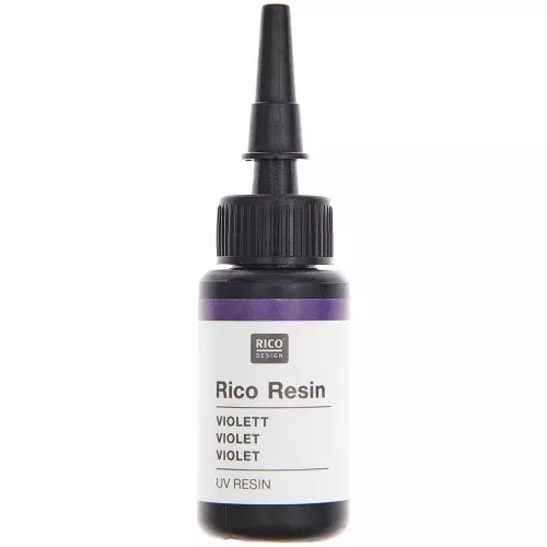Resina UV coloreada - Rico Design - Violeta x10ml