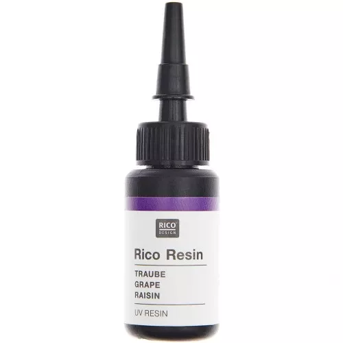 Resina UV coloreada - Rico Design - Uva x10ml