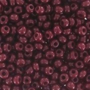 Cuentas de Rocalla Preciosa 11/0 de 2 mm - Burdeos opaco x 20 g