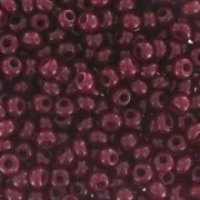 Cuentas de Rocalla Preciosa 11/0 de 2 mm - Burdeos opaco x 20 g