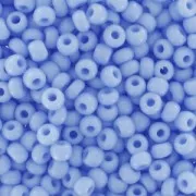 Cuentas de Rocalla Preciosa 11/0 de 2 mm - Azul pastel opaco x 20 g