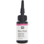 Resina UV coloreada - Rico Design - Rosa Fluo x10ml|raw }}