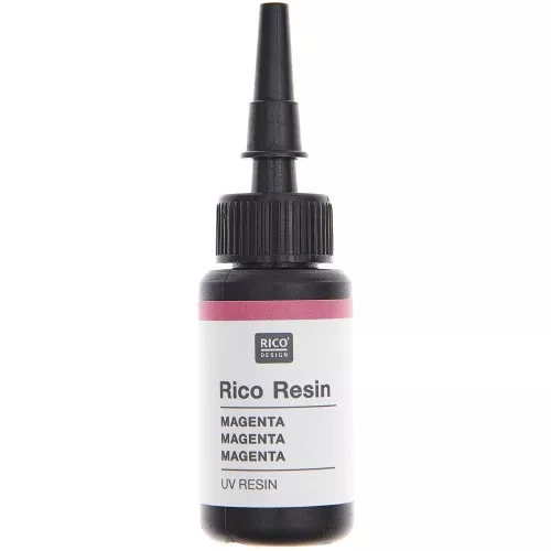 Resina UV coloreada - Rico Design - Magenta x10ml