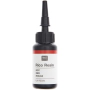 Resina de color UV - Rico Design - Rojo x10ml|raw }}