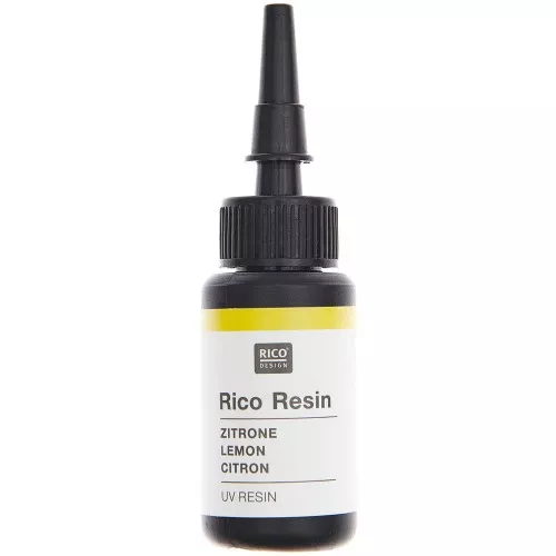 Resina de color UV - Rico Design - Limón x10ml