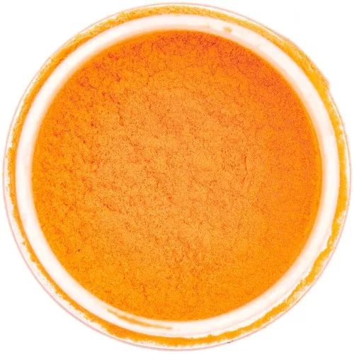 Pigmento en polvo noctilúcido para resina - Rico Design - Naranja Fluo x3g