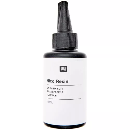 Resina UV Soft - Transparente y flexible x100ml