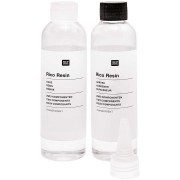 Resina epoxi bicomponente - Rico Design - Transparente x 400 ml|raw }}