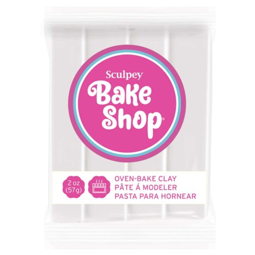 Sculpey Bake Shop 57g - Blanco (n°1802) x1