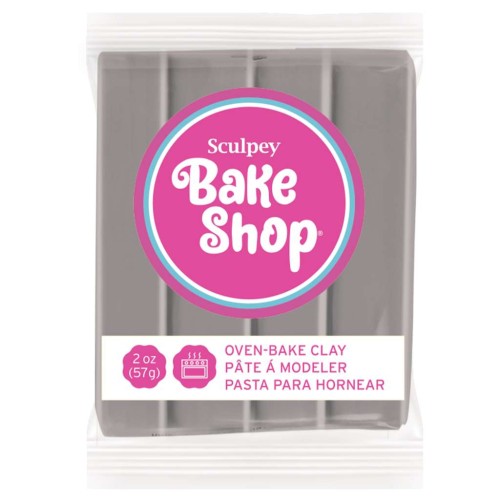 Sculpey Bake Shop 57 gr - Gris (n°1803) x1