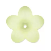 Flor 20 mm Verde claro Frosted