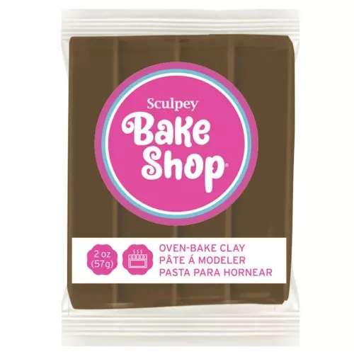 Sculpey Bake Shop 57g - Marrón (n°1832) x1