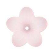 Flor 20 mm Rosa claro Frosted|raw }}