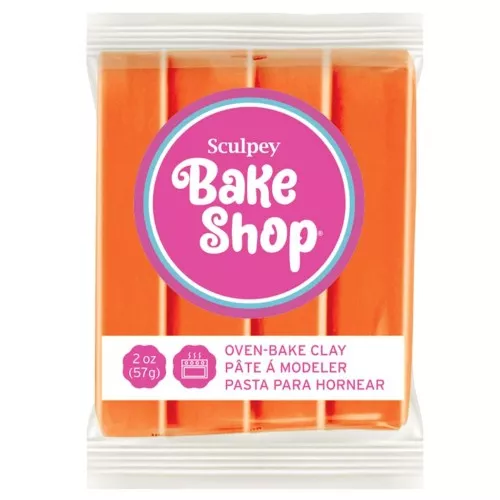 Sculpey Bake Shop 57 gr - Naranja (n°1814) x1