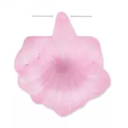 Flor 31x27 mm Rosa Frosted