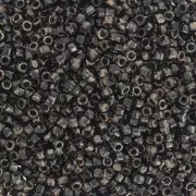Miyuki Delica 11/0 DB2261 - Negro opaco Picasso x 100 g