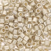 Miyuki Delica Duracoat 8/0 DBL1831 - Galvanized Silver x8g