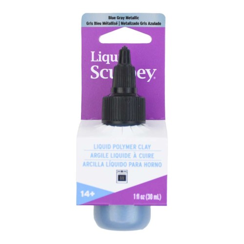 Sculpey - Firing Clay - Gris metalizado azul x30ml