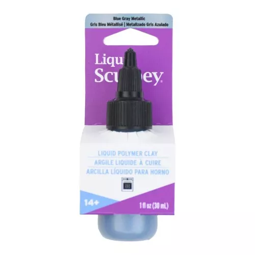 Sculpey - Firing Clay - Gris metalizado azul x30ml