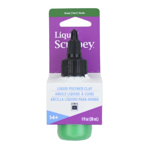 Arcilla líquida para cocción Sculpey - Verde x30ml