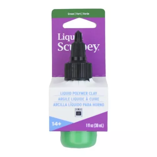 Arcilla líquida para cocción Sculpey - Verde x30ml